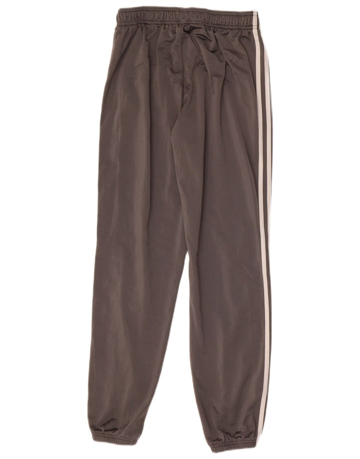 ADIDAS Boys Tracksuit Trousers Joggers 15-16 Years  Grey Polyester