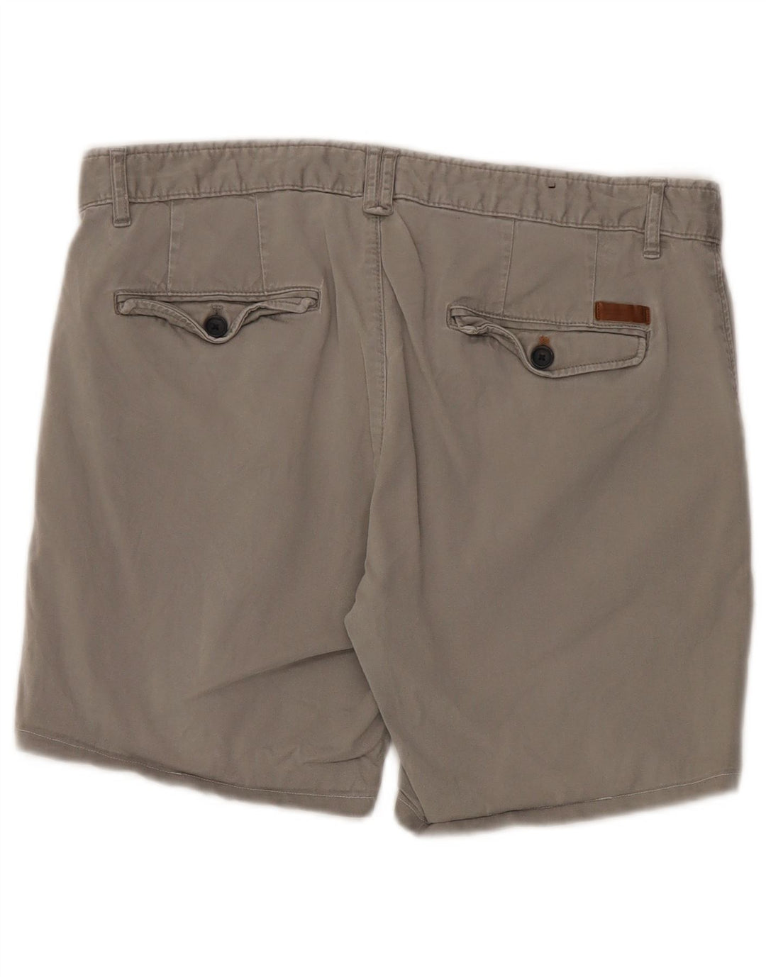 Zara Mens Chino Shorts EU 42 Large W32  Grey