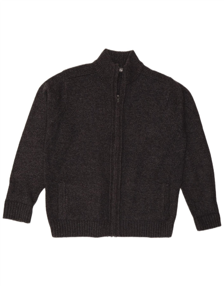 Marks & Spencer Mens Cardigan Sweater Large Grey Acrylic