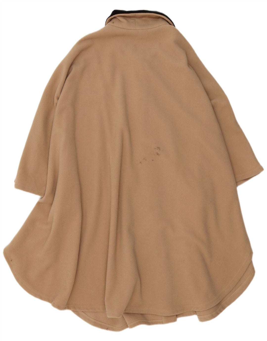 VINTAGE Womens Poncho Coat One Size Brown