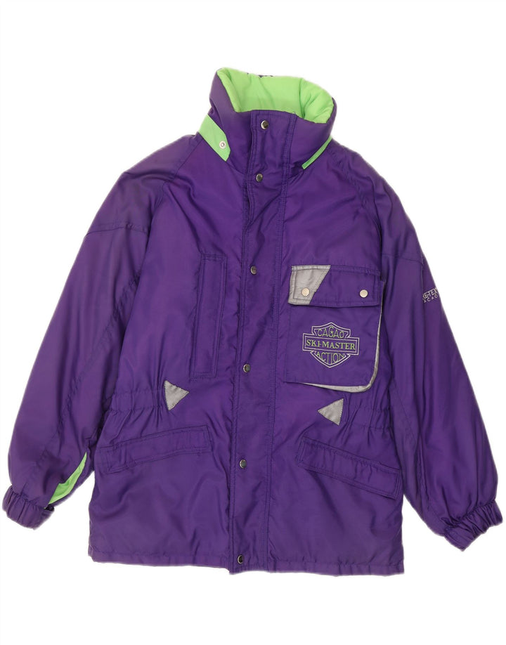 Cacao Mens Ski Jacket US 40 Large Purple Polyamide