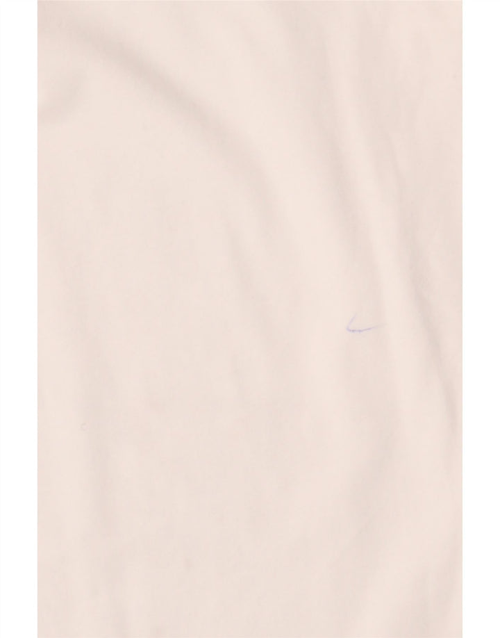 JIGSAW Womens Top Long Sleeve UK 12 Medium White Cotton