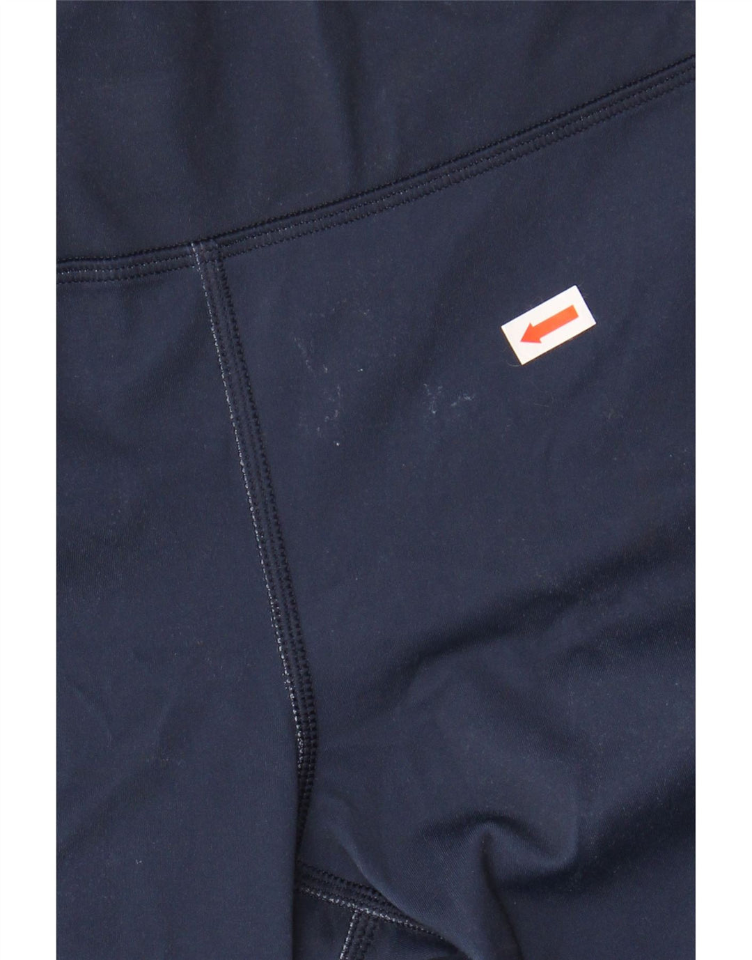 ATHLETA Womens Leggings UK 10 Small  Navy Blue Colourblock