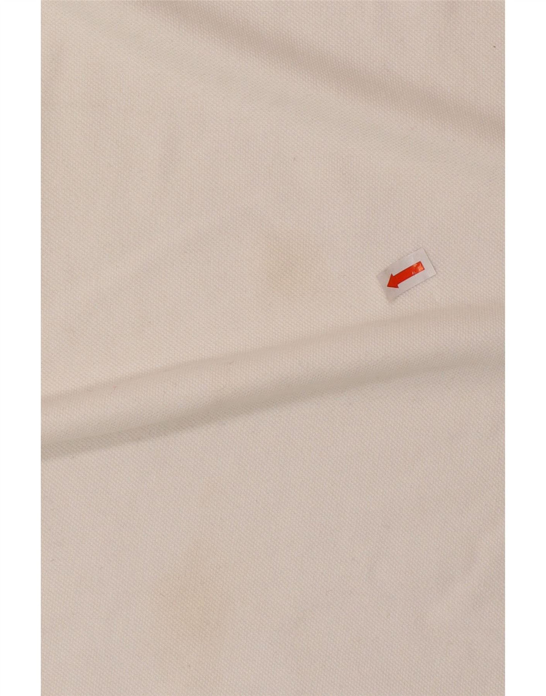 DIADORA Mens Polo Shirt Medium White Cotton