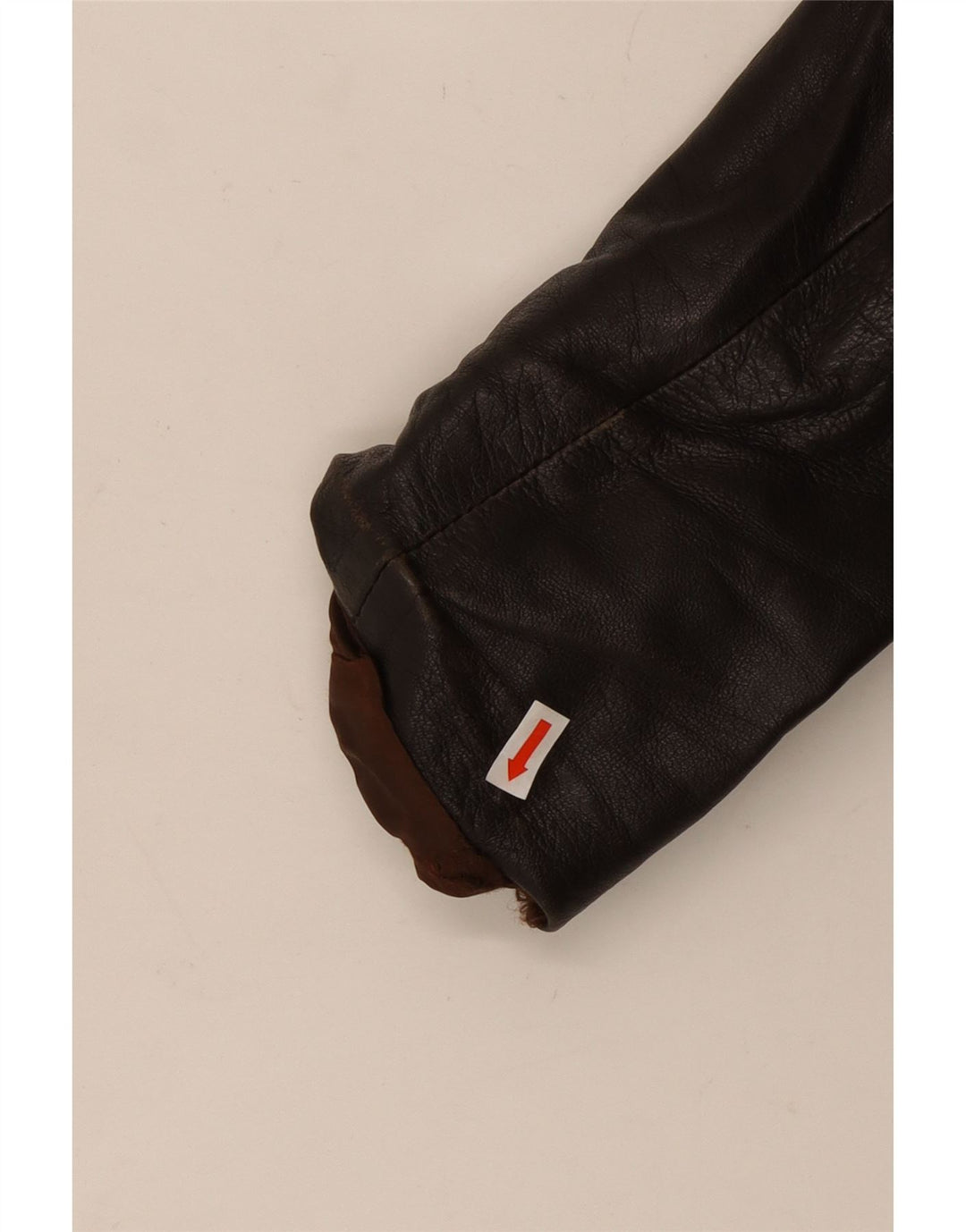 Vintage Mens Leather Jacket UK 38 Medium Brown