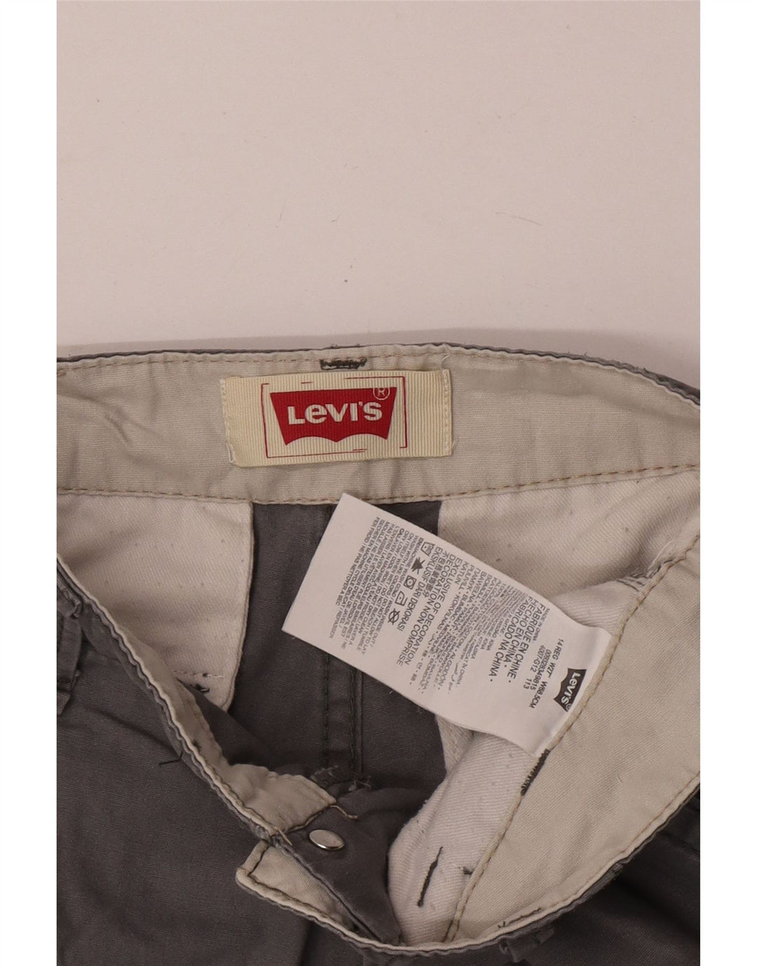 Levi's Boys Cargo Shorts 13-14 Years W27  Grey Cotton