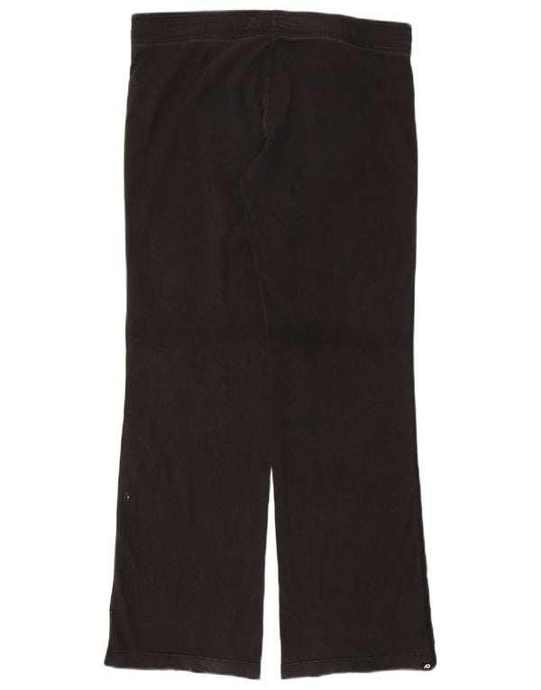 Nike Womens Tracksuit Trousers UK 14 Medium  Black Cotton