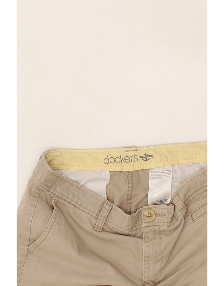 DOCKERS Womens Chino Shorts W30 Medium Beige Vintage Dockers and Second-Hand Dockers from Messina Hembry 