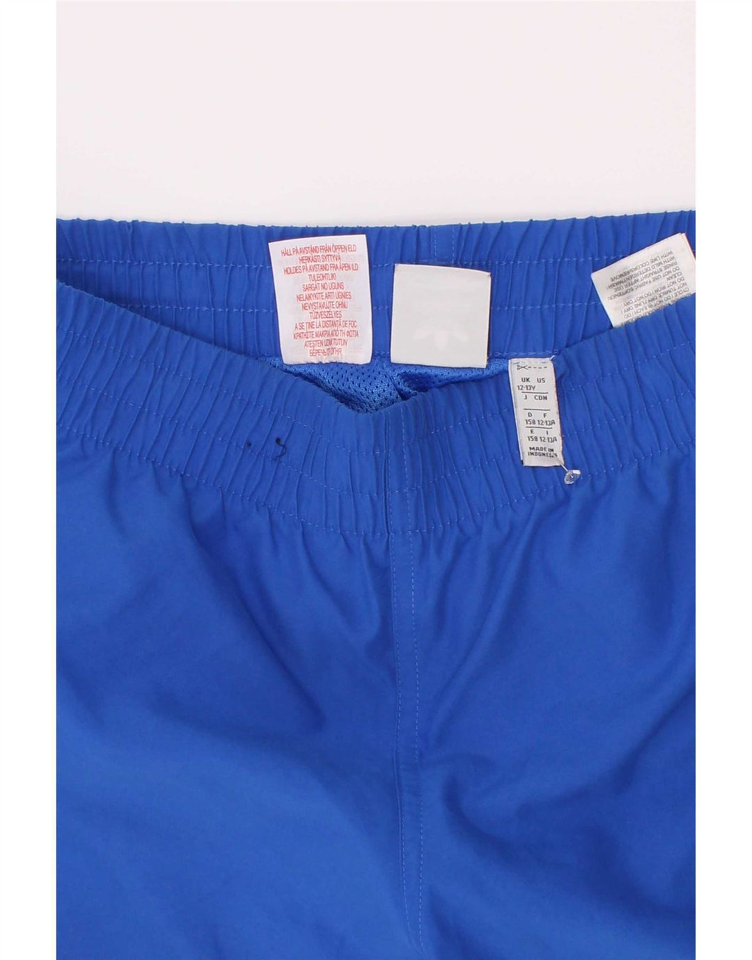 Adidas Boys Swimming Shorts 12-13 Years Blue Polyester