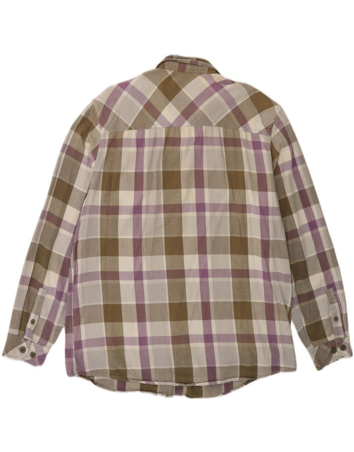 MUSTANG Mens Flannel Shirt 2XL Multicoloured Check Cotton Vintage Mustang and Second-Hand Mustang from Messina Hembry 