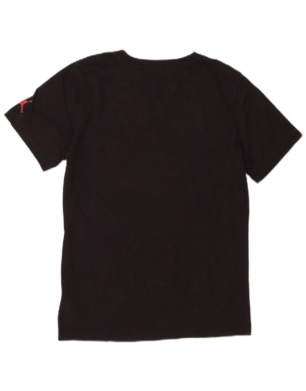 Jordan Boys Graphic T-Shirt Top 13-14 Years XL Black Cotton