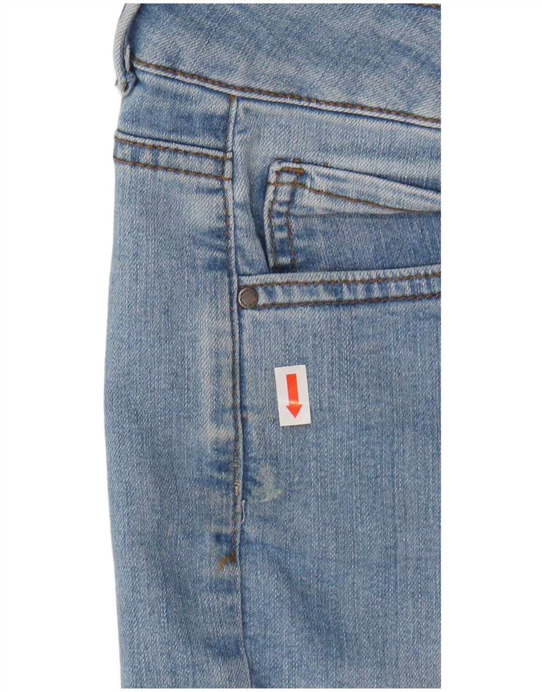 MONSOON Womens Capri Jeans UK 12 Medium W32 L24 Blue Cotton