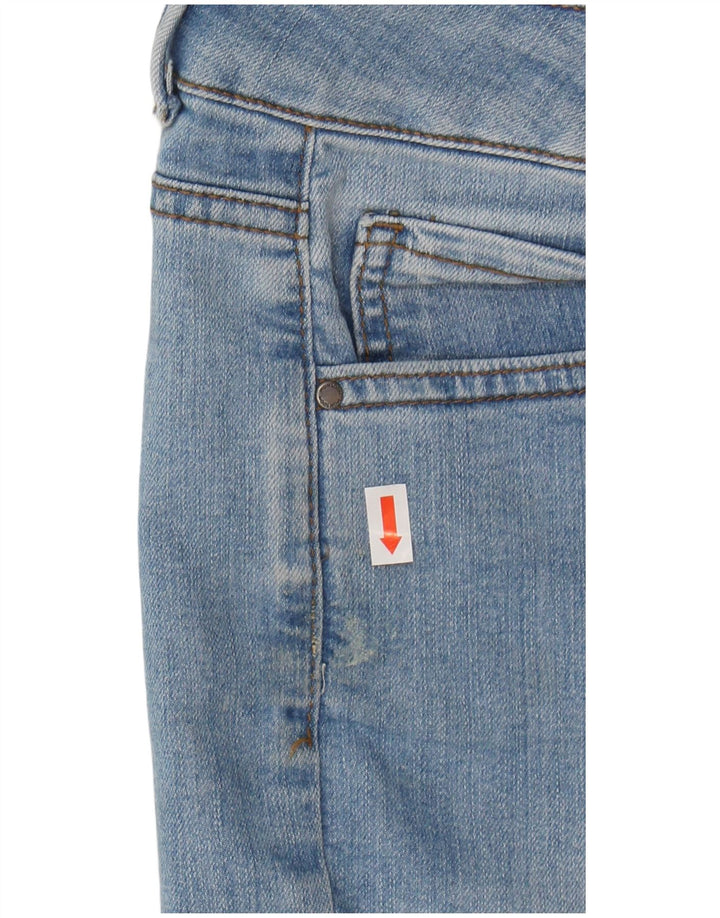 MONSOON Womens Capri Jeans UK 12 Medium W32 L24 Blue Cotton