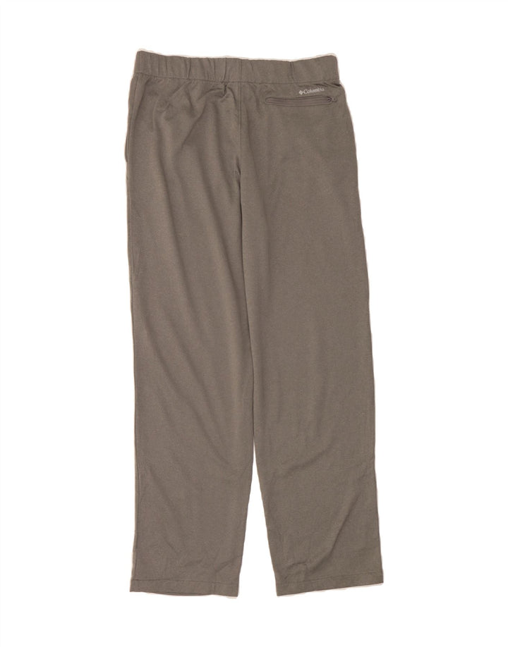 COLUMBIA Mens Tracksuit Trousers Medium  Grey Polyester Vintage Columbia and Second-Hand Columbia from Messina Hembry 