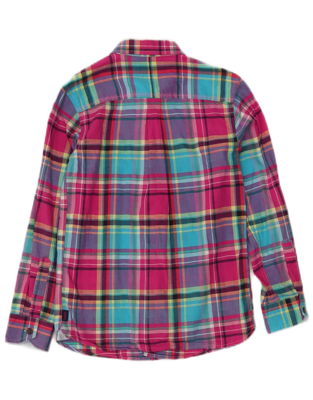 TED BAKER Boys Flannel Shirt 9-10 Years Multicoloured Check Cotton