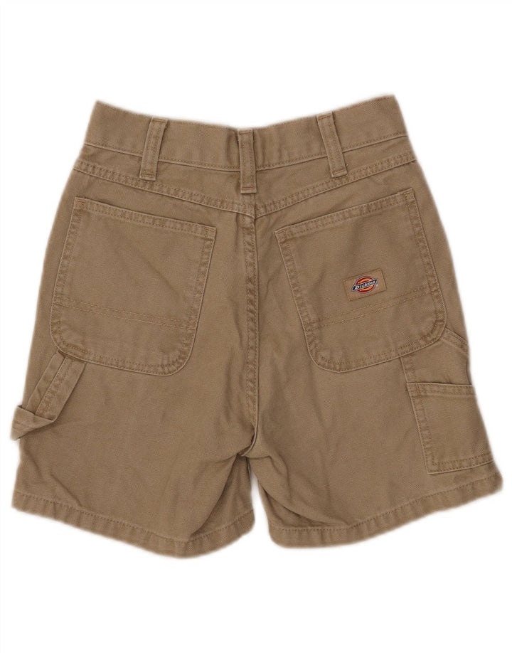 DICKIES Womens Cargo Shorts W25 XS Khaki