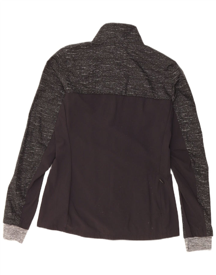 ADIDAS Womens Supernova Tracksuit Top Jacket UK 8/10 Small Black