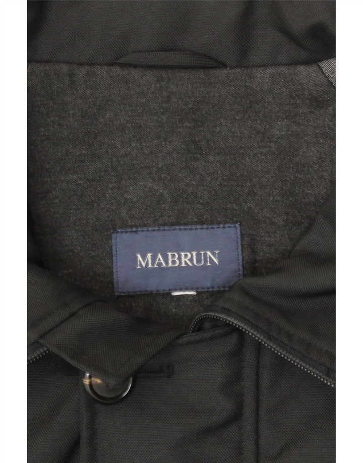 Mabrun Mens Windbreaker Jacket UK 40 Large Black Polyamide