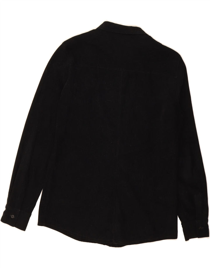 MAX&CO. Womens Shirt UK 12 Medium  Black Polyester Vintage Max&Co. and Second-Hand Max&Co. from Messina Hembry 