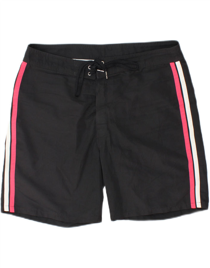 CONVERSE Mens Swimming Shorts XL  Black Polyester