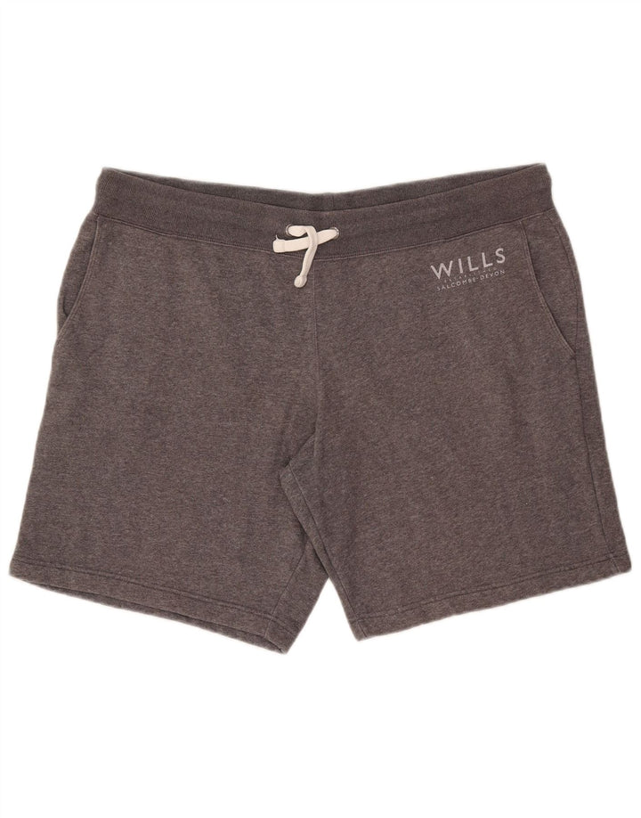 Jack Wills Mens Salcombe Devon Sport Shorts XL  Grey Cotton