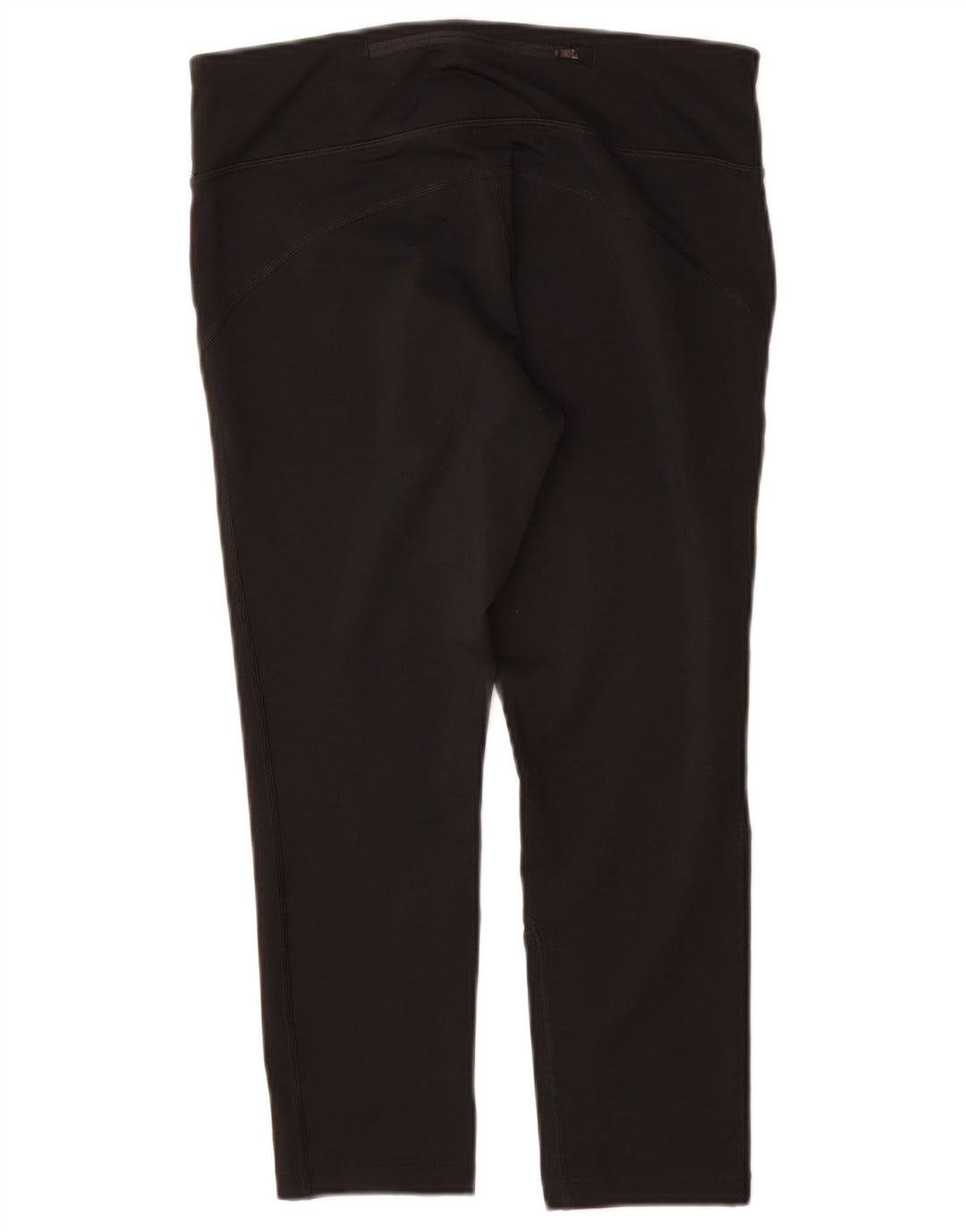 Nike Womens Dri Fit Capri Leggings UK 12 Medium  Black