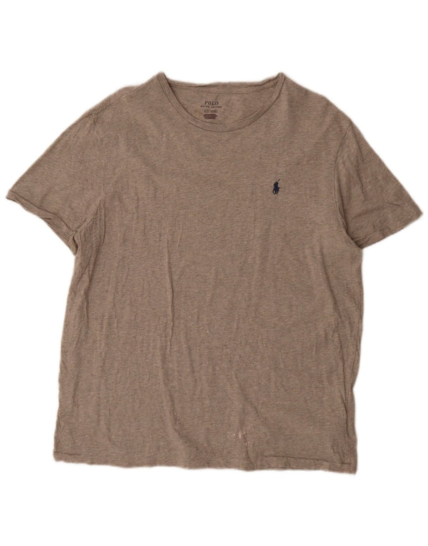 Polo Ralph Lauren Mens T-Shirt Top Large Grey Cotton