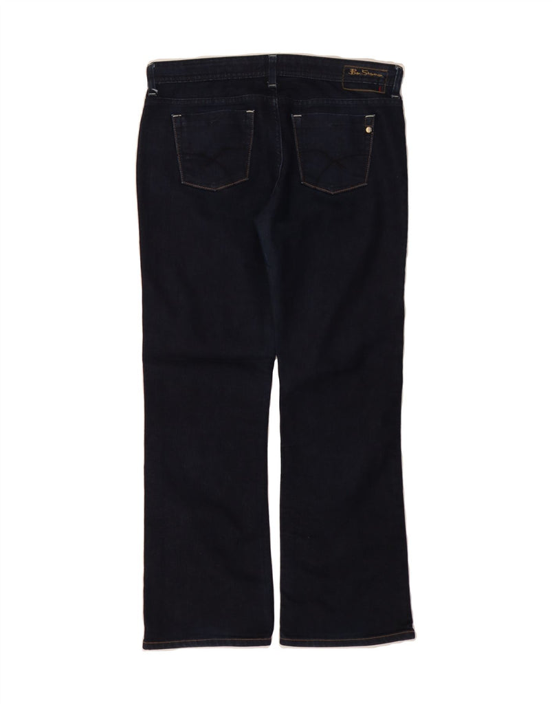 BEN SHERMAN Womens Straight Jeans W32 L30 Navy Blue Cotton Vintage Ben Sherman and Second-Hand Ben Sherman from Messina Hembry 