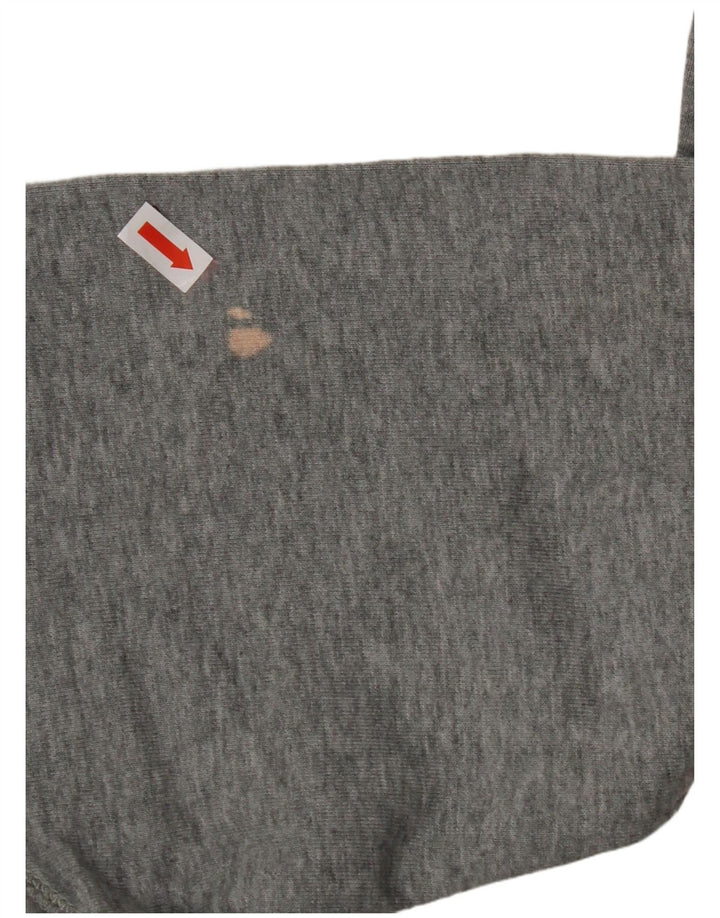 CONVERSE Womens Sweatshirt Jumper UK 18 XL Grey Cotton