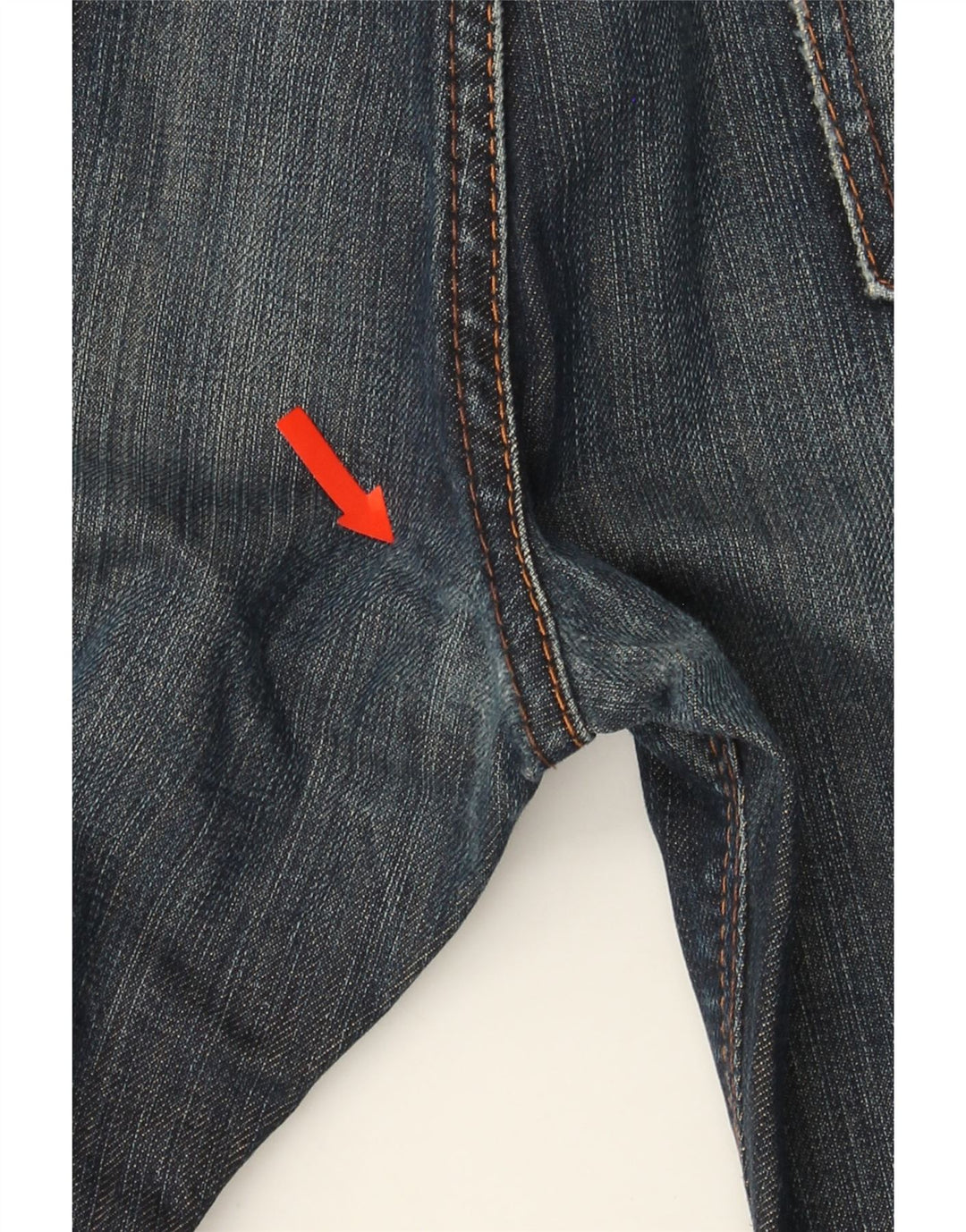 GUESS Mens Straight Jeans  W34 L27 Blue Cotton Vintage Guess and Second-Hand Guess from Messina Hembry 
