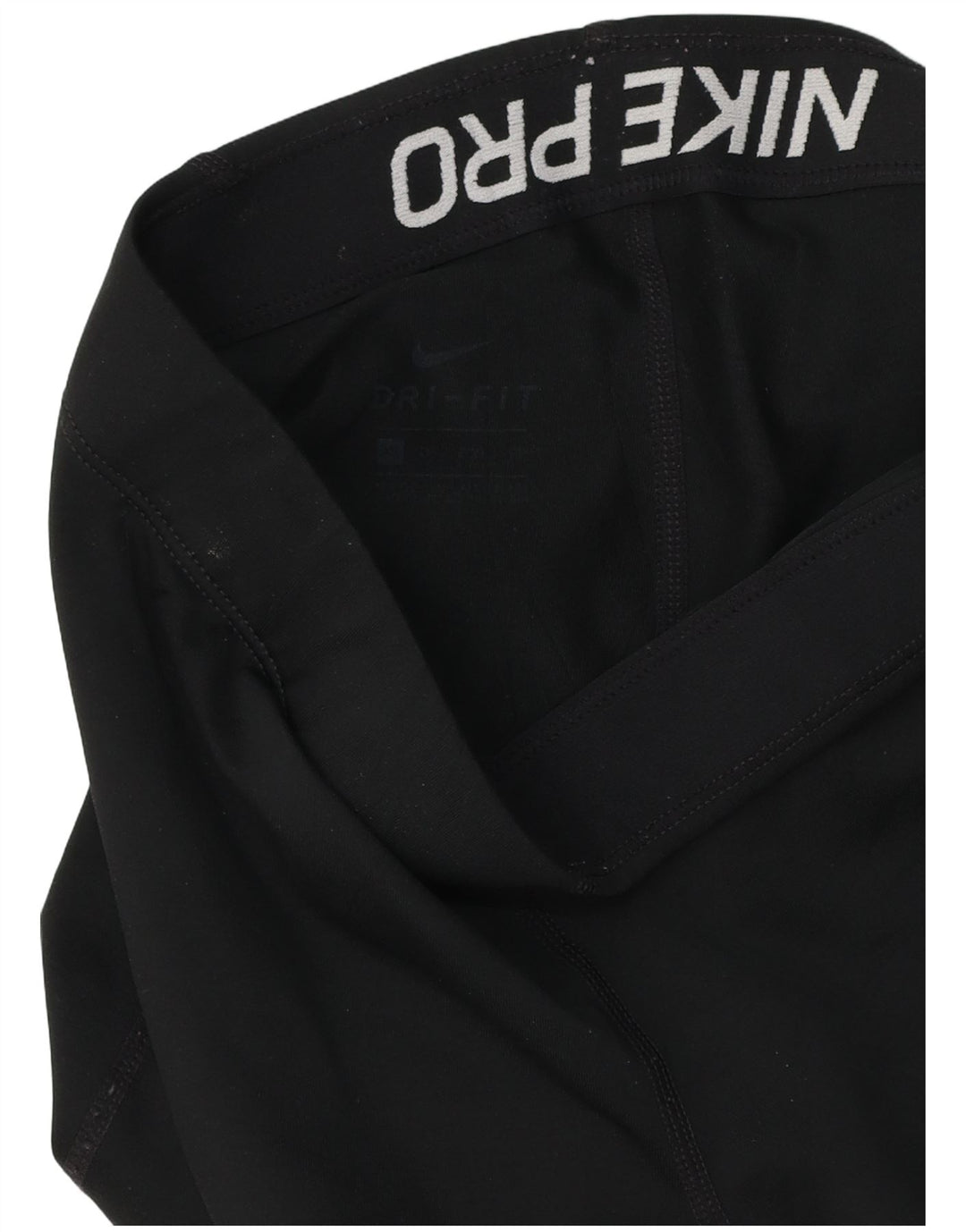 NIKE Womens Dri Fit Graphic Leggings UK 4 XS Black