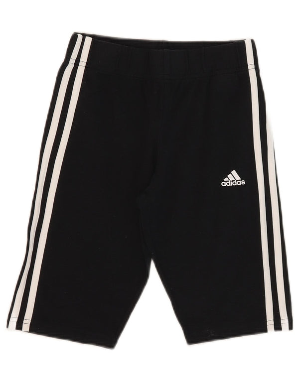 Adidas Girls Bermuda Sport Shorts 13-14 Years Black Cotton