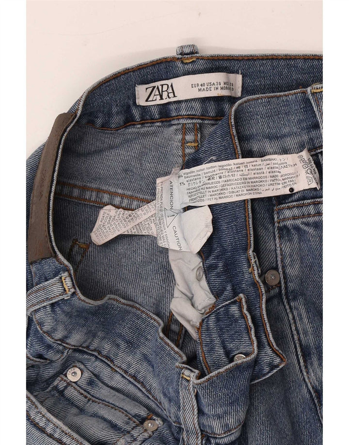 Zara Mens Slim Jeans Medium W31 L29 Blue Cotton
