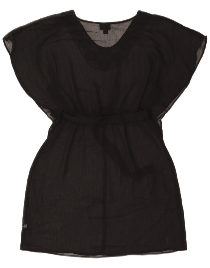 Mossimo Womens Beach Dress UK 10 Small Black Polyester