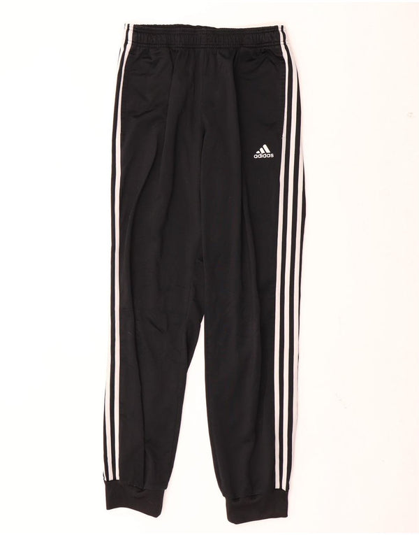 ADIDAS Mens Tracksuit Trousers Joggers Medium  Black Polyester