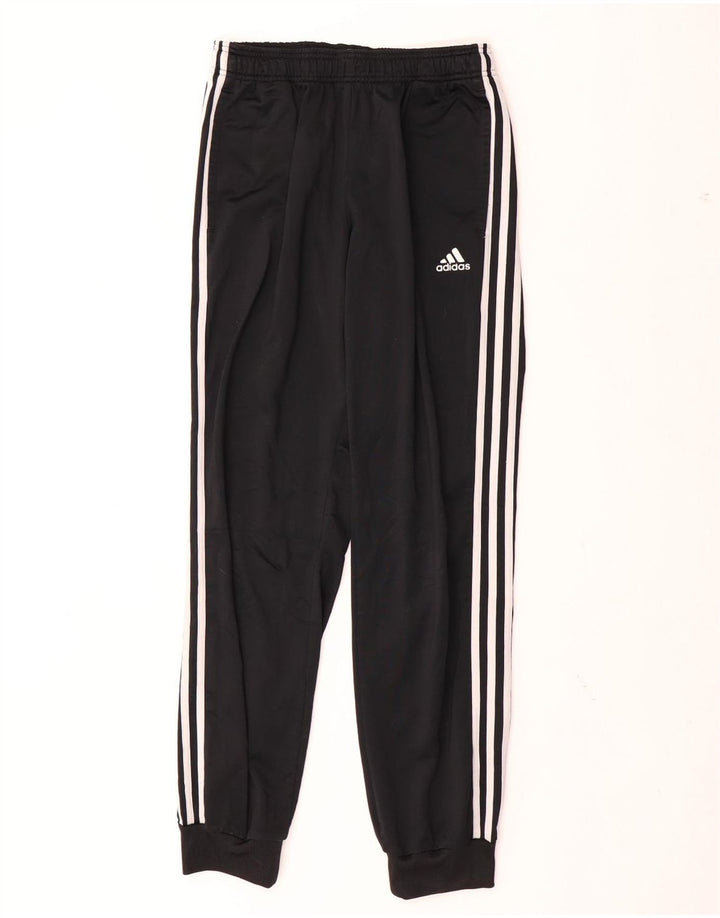ADIDAS Mens Tracksuit Trousers Joggers Medium  Black Polyester