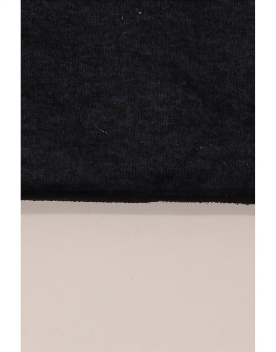 EDDIE BAUER Mens Zip Neck Sweatshirt Jumper Large Navy Blue Polyester
