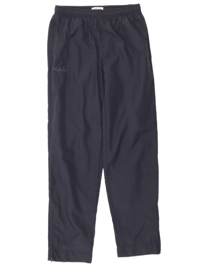 AUSTRALIAN L'ALPINA Mens Tracksuit Trousers Small  Navy Blue Polyester