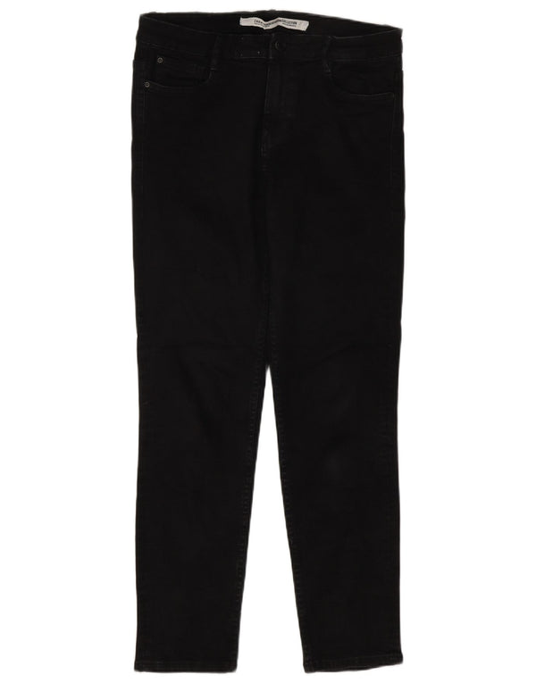 Zara Womens Trafaluc Skinny Jeans EU 40 Medium W30 L28 Black Cotton