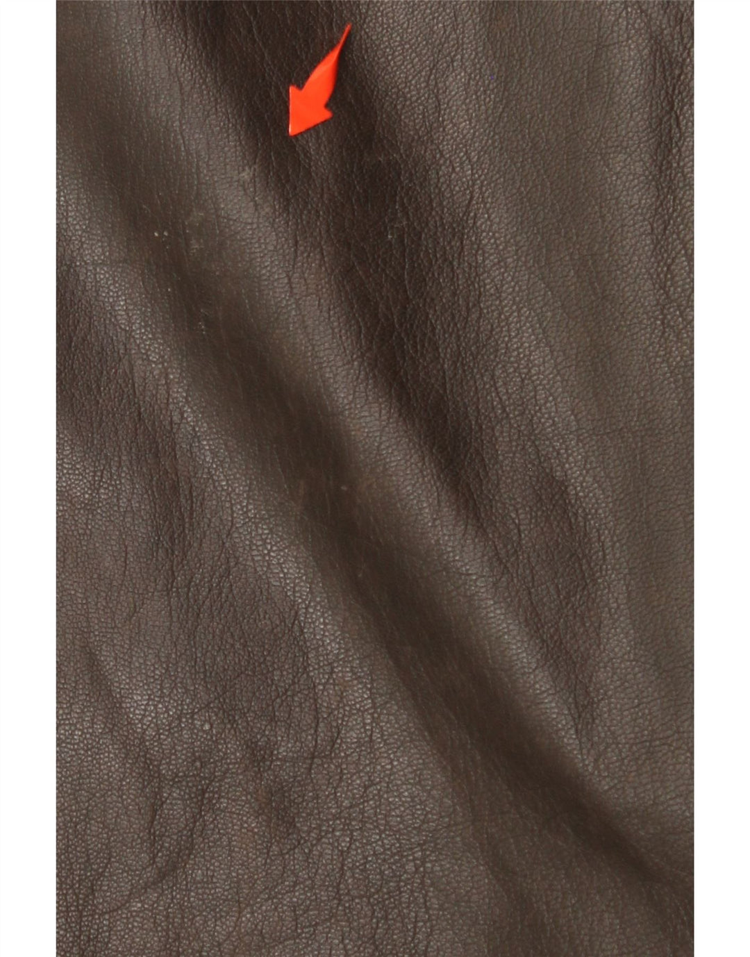 MILAN Mens Leather Jacket UK 44 2XL Brown Leather