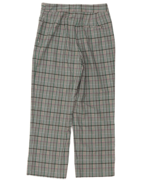 MARKS & SPENCER Womens Cropped Trousers UK 8 Small W28 L24 Grey