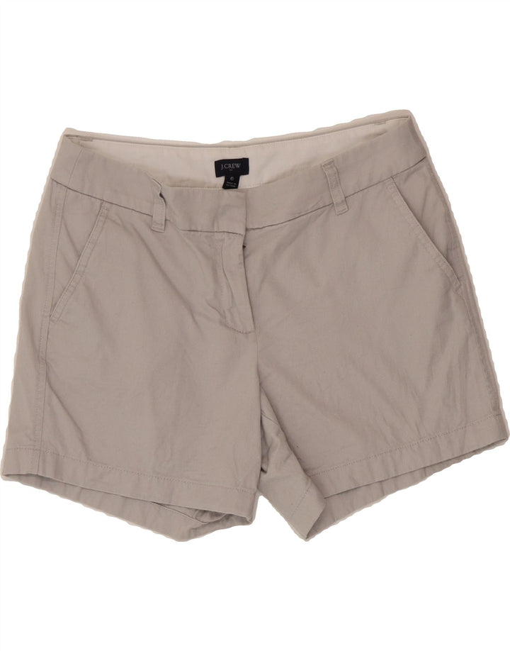 J. CREW Womens Chino Shorts US 6 Medium W32  Grey Cotton Vintage J. Crew and Second-Hand J. Crew from Messina Hembry 