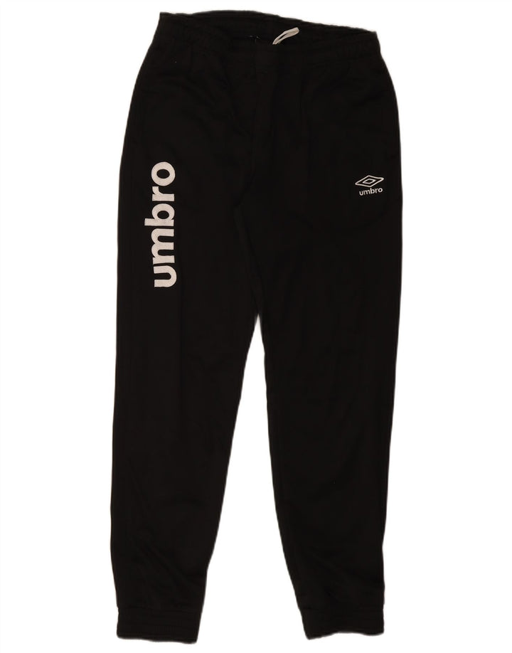 Umbro Mens Graphic Tracksuit Trousers Joggers Small  Black