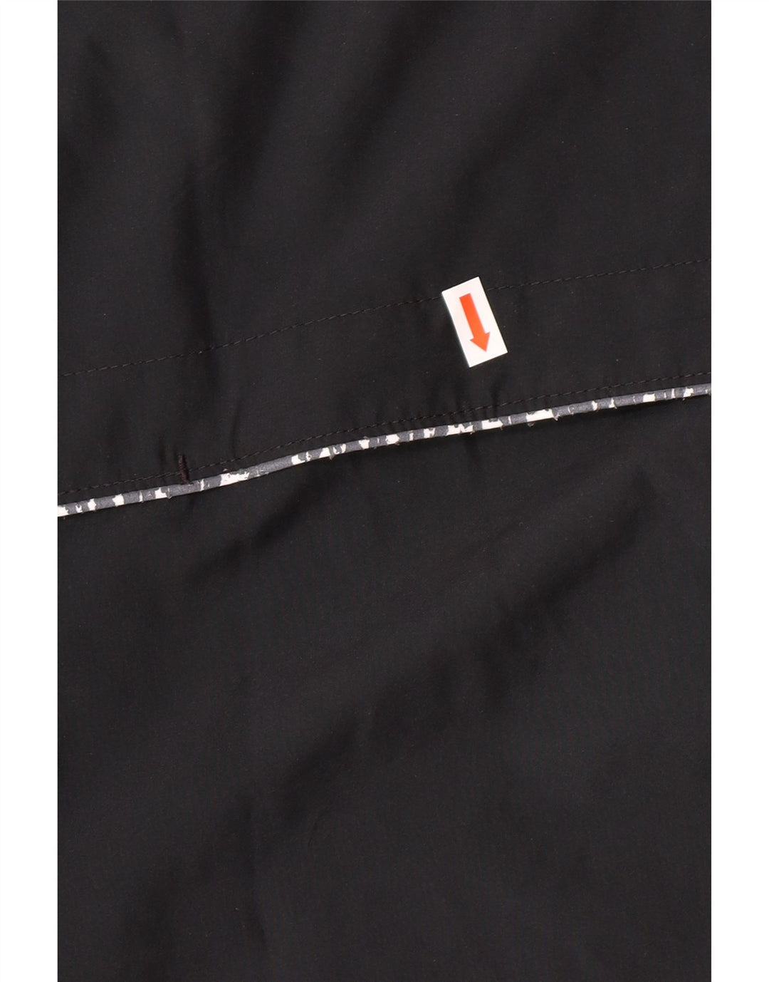 NIKE Mens Rain Jacket UK 42/44 Large Black Polyester