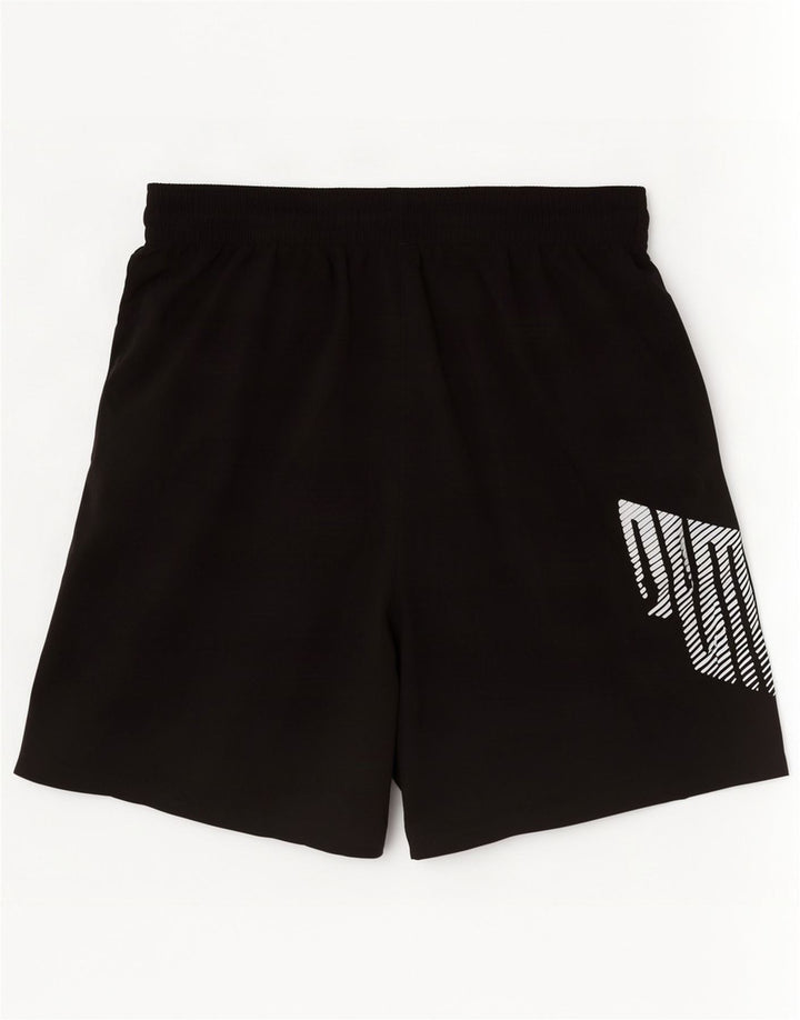 Puma Mens Graphic Sport Shorts 2XL Black Polyester