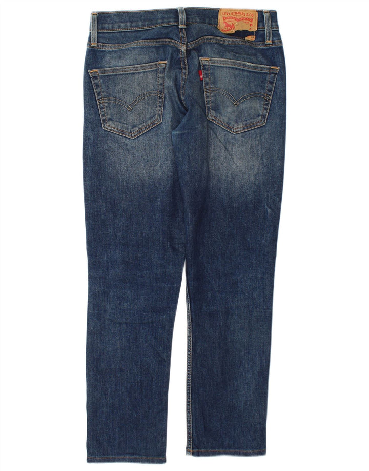 Levi's Mens Slim Jeans W28 L28 Blue Cotton