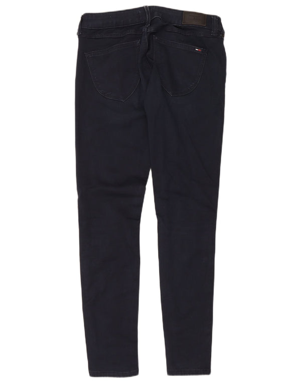 Tommy Hilfiger Womens Low Waist Skinny Jeans W31 L32 Navy Blue