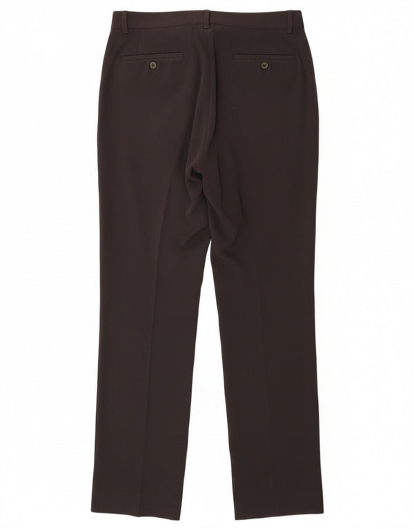 Zara Mens Straight Suit Trousers EU 38 Small W30 L33 Grey Nylon