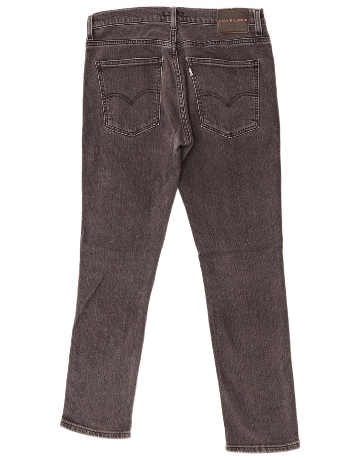 Levi's Mens Line 8 Slim Jeans W32 L30 Grey Cotton
