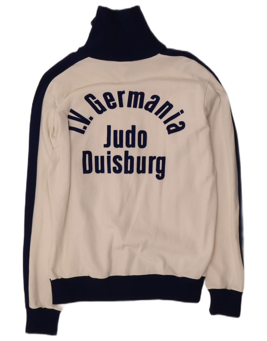 Puma Womens Graphic Tracksuit Top Jacket UK 16 Large White Colourblock